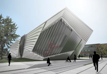 When the Eli and Edythe Broad Art Museum is completed, it will feature more than 70 percent gallery space and room for large art works to be displayed.  The primary focus of the museum will be contemporary art.