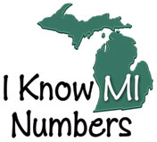 I Know MI Numbers Logo