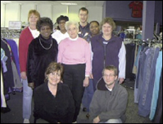Some of Turning Point's programs are very simple. The Second Hand Rose resale store in Mt. Clemens supports the organization's mission through revenues earned from community donations.  Survivors can 