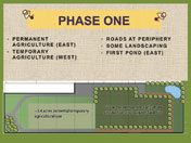 Diagram - 'Phase 1':  Feasibility Study for Blending Housing and Urban Agriculture.
