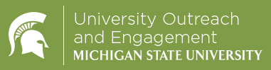 Michigan State University University Outreach and Engagement Logo