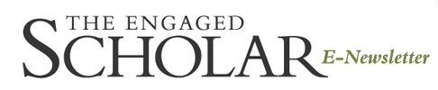 The Engaged Scholar E-Newsletter Logo