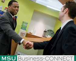 Picture for MSU Business-CONNECT has the 'University Door Open' for Entrepreneurs, Research Partnerships, and Economic Development