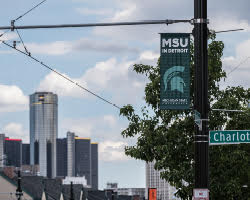 Michigan State University has long had a presence in Detroit, the state's largest city.