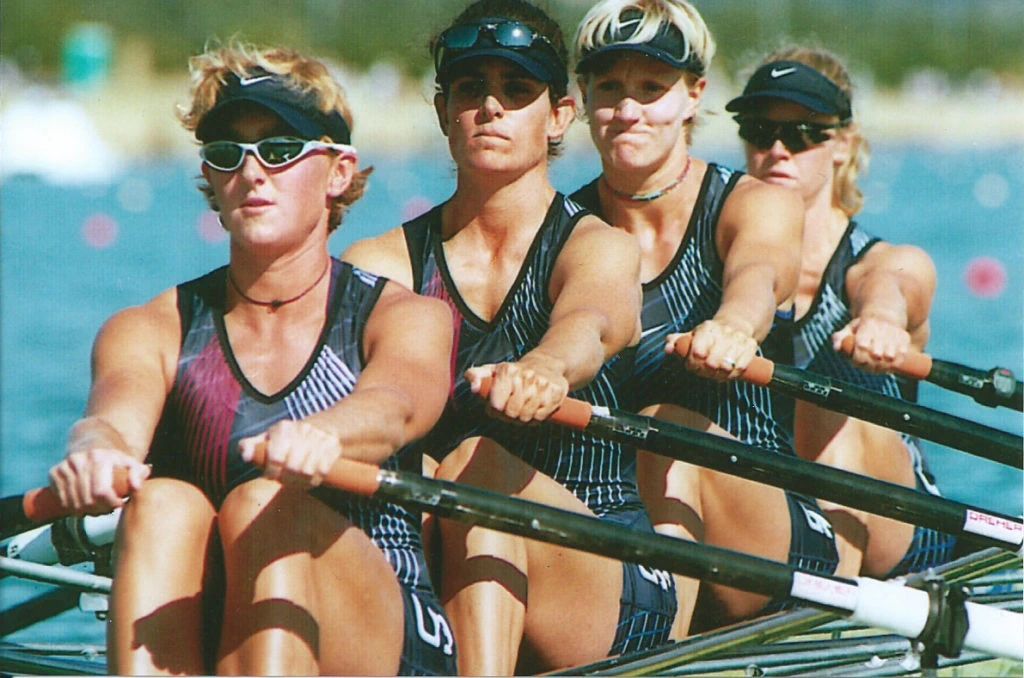 Kelly Salchow MacArthur competed in the 2000 Olympics in Sydney, Australia.