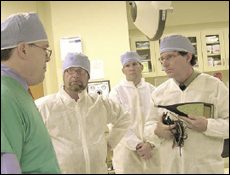Surgical team for Ambient Music Project, Alegent Health, Omaha, NE.