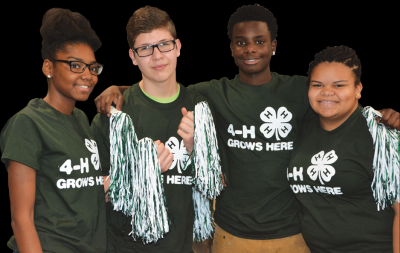Participants in Oakland County's Michigan 4-H Tech Wizards, a small-group mentoring program with a focus on science, technology, engineering, art, and math, enjoy a night of fun at 4-H Day at the Breslin Center.