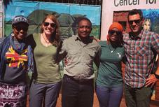 Members of the LIVEstock Initiative (from left to right): Susan-Rose Maingi, Jacalyn Beck, Bernard Kissui, Roselyn Kaihula, and Robert Montgomery.