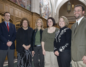 2009 OSCP Award Winners (from left to right): Mitch Nobis, Toby Loftus, Renee Webster, Andrea Zellner, Janet Swenson, and Troy Hicks.